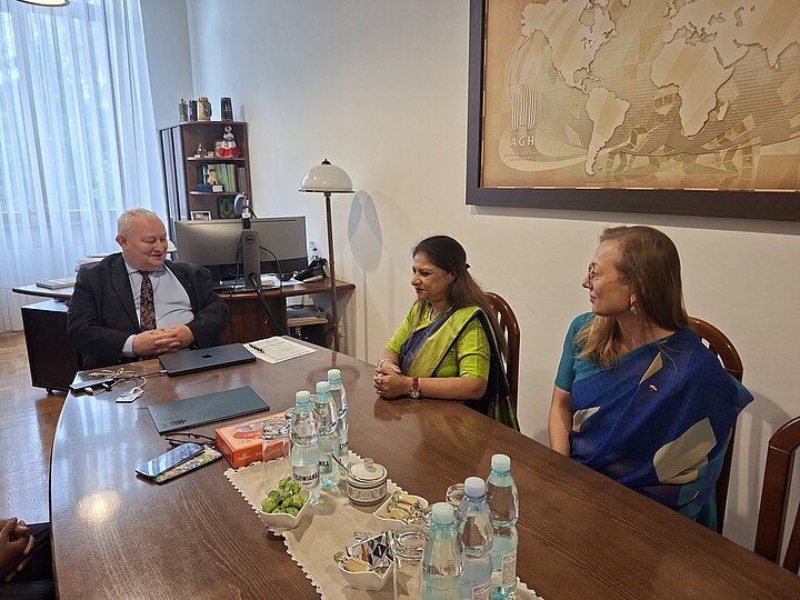 Wizyta Jej Ekscelencji Ambasador Indii w Polsce 