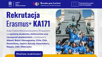 Recruitment Erasmus+ KA171