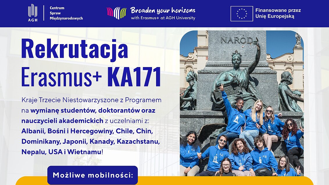 Rekrutacja Erasmus+ KA171, 2025-2028