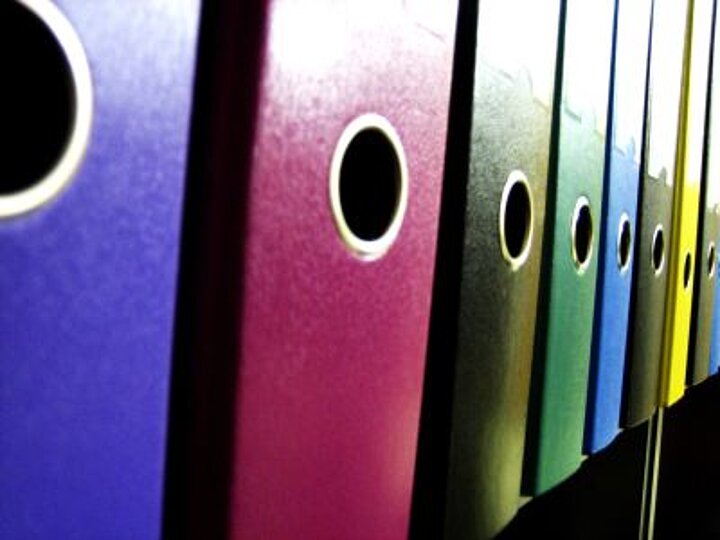 Dokumenty w segregatorach