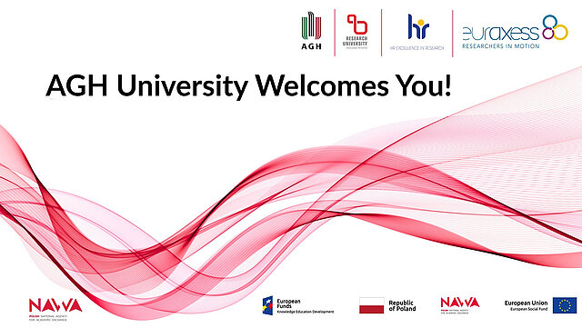 AGH University Welcome Point logo.