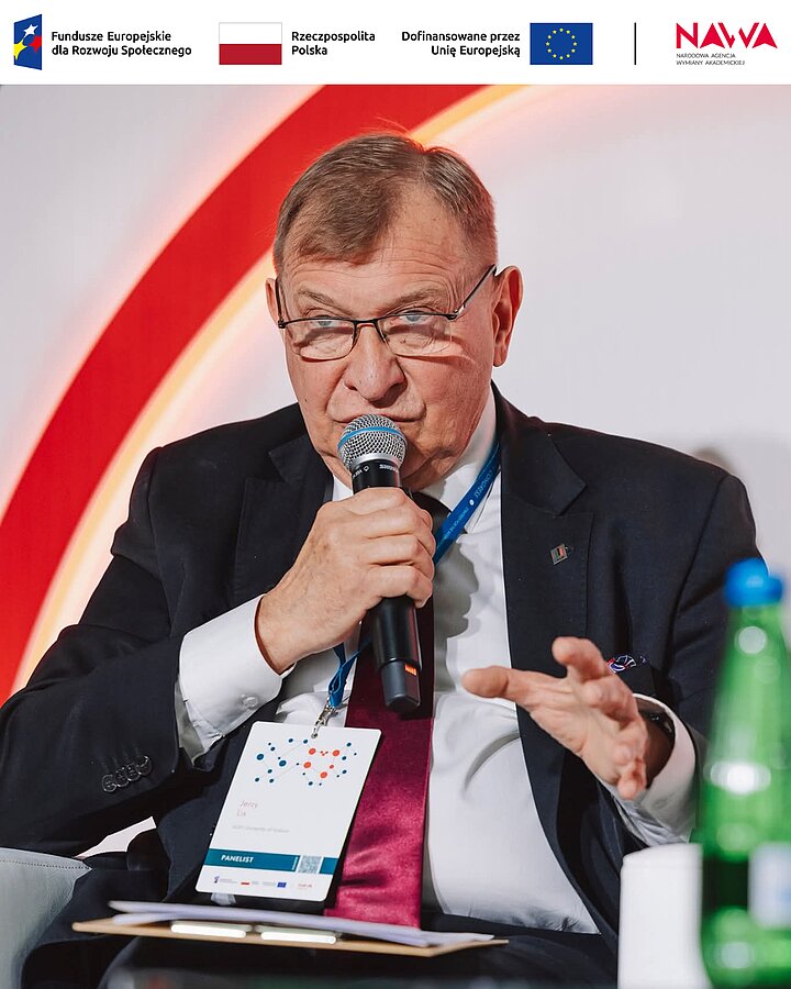Prof. dr hab. Jerzy Lis, Rektor AGH