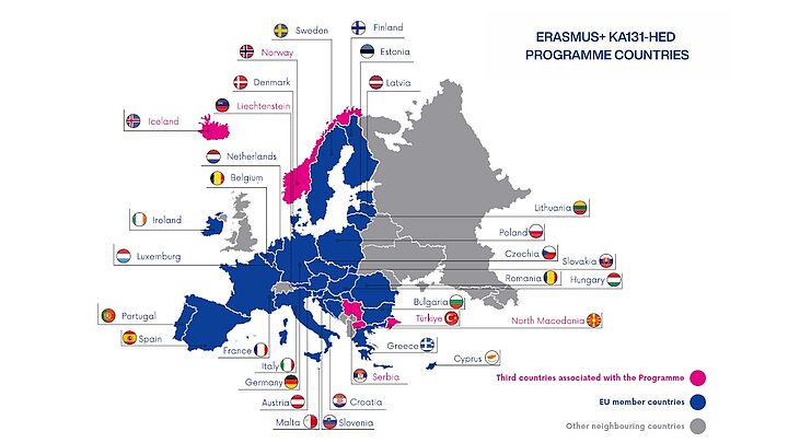 Decorative graphic. EU Programme countries